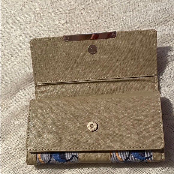 Coach Beige and Multicolor Women's Wallet - Picture 3 of 9